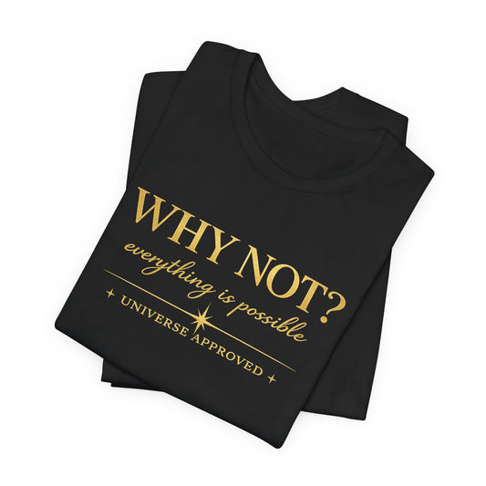 Why Not? Everything is possible | Unisex Tee