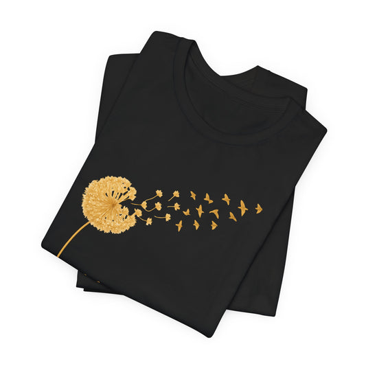 Dandelion Aligned Birds | Unisex Tee