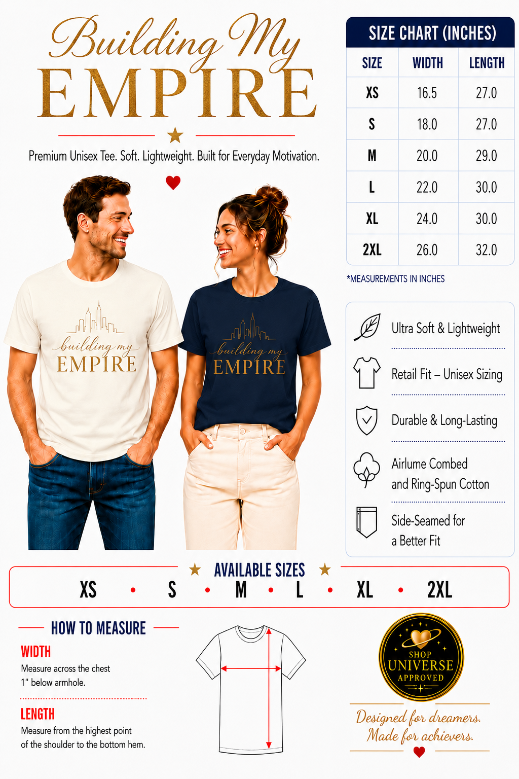 Building My Empire | Unisex Tee