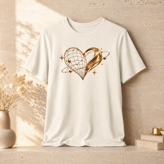 Heart Grid | Unisex Tee