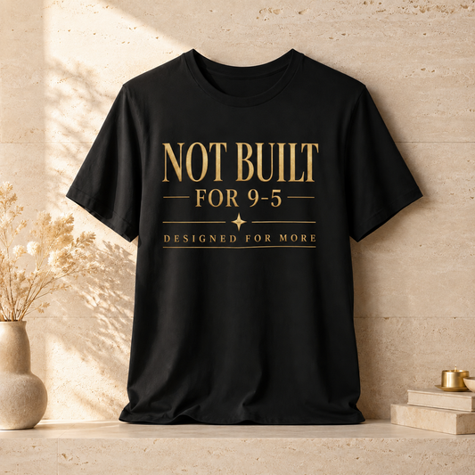Not Built For 9-5 | Unisex Tee