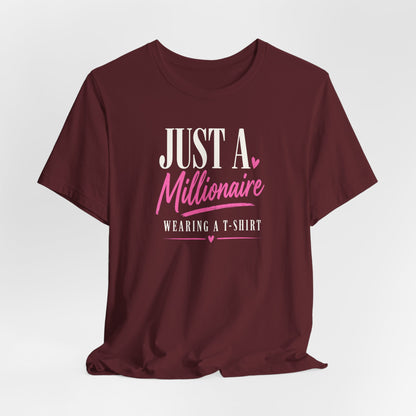 Millionaire Wearing T-Shirt | Unisex Tee