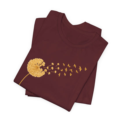 Dandelion Aligned Birds | Unisex Tee