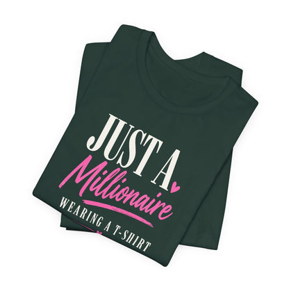 Millionaire Wearing T-Shirt | Unisex Tee