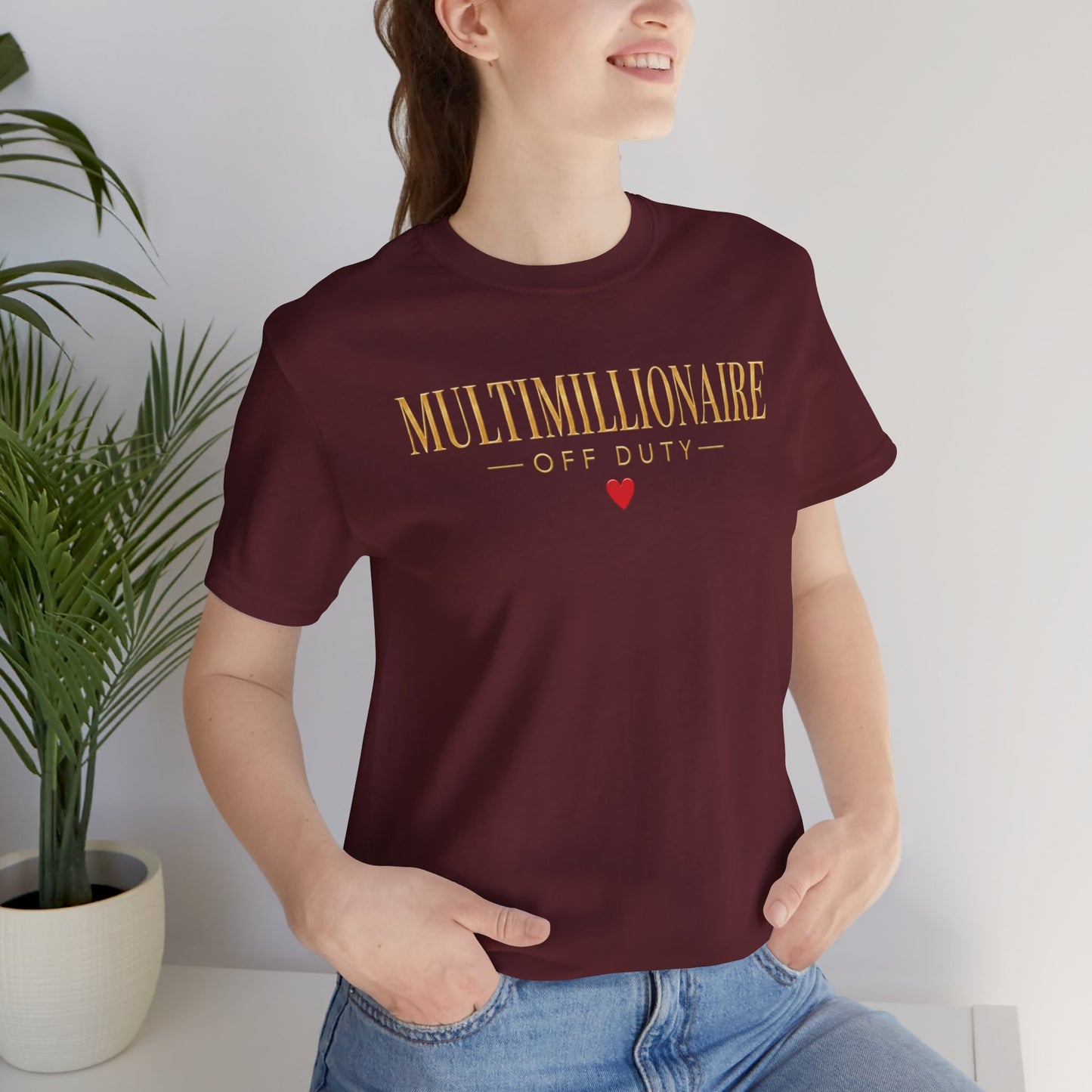 Multimillionaire Off Duty | Unisex Tee