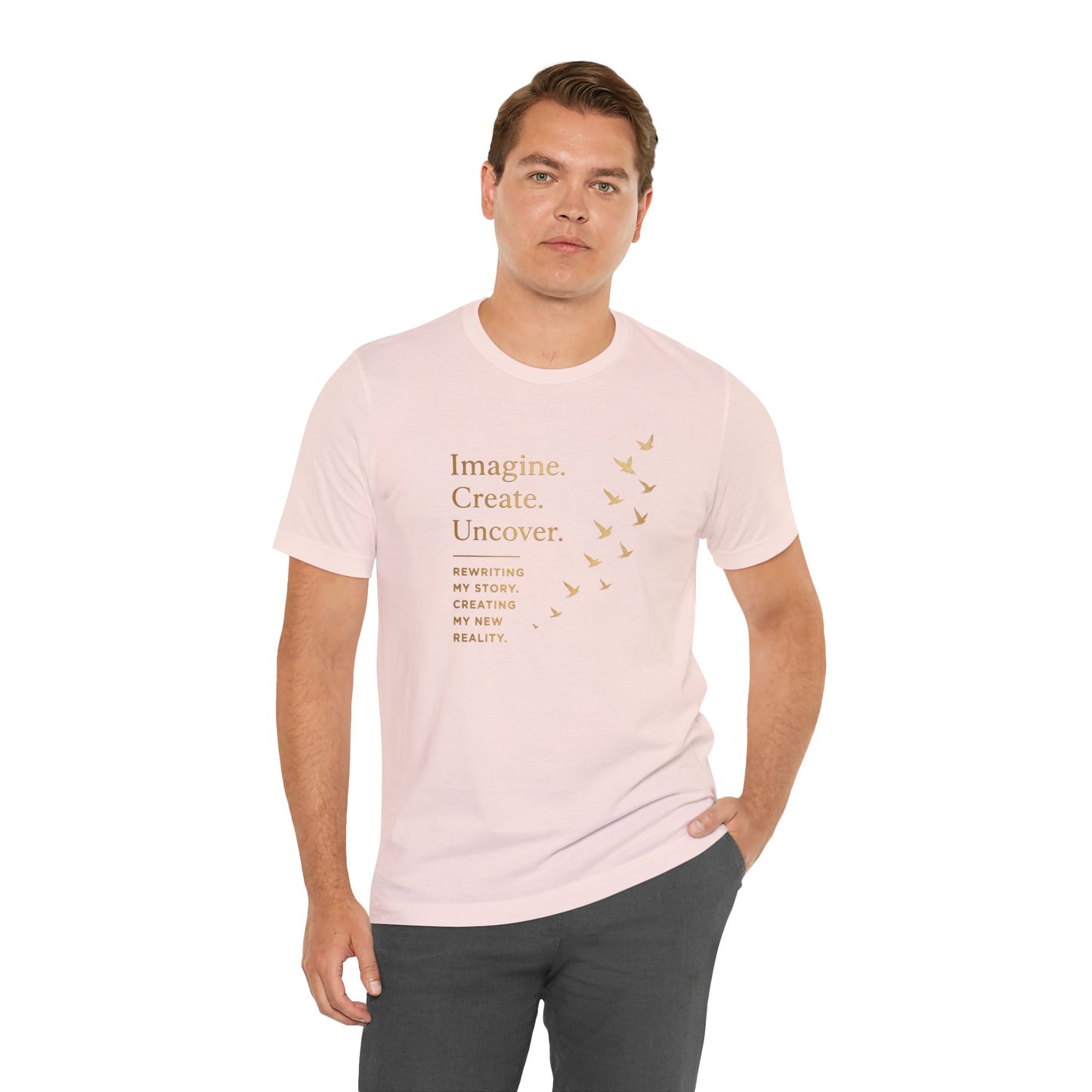 Imagine. Create. Uncover. (Birds) | Unisex Tee