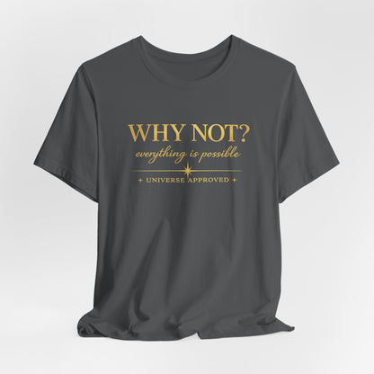Why Not? Everything is possible | Unisex Tee
