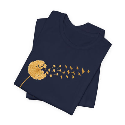 Dandelion Aligned Birds | Unisex Tee