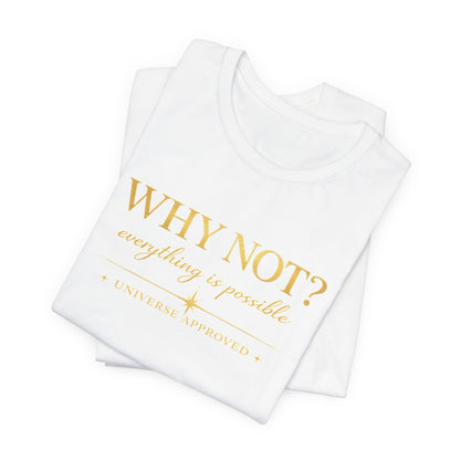 Why Not? Everything is possible | Unisex Tee