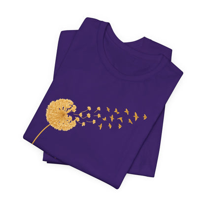 Dandelion Aligned Birds | Unisex Tee