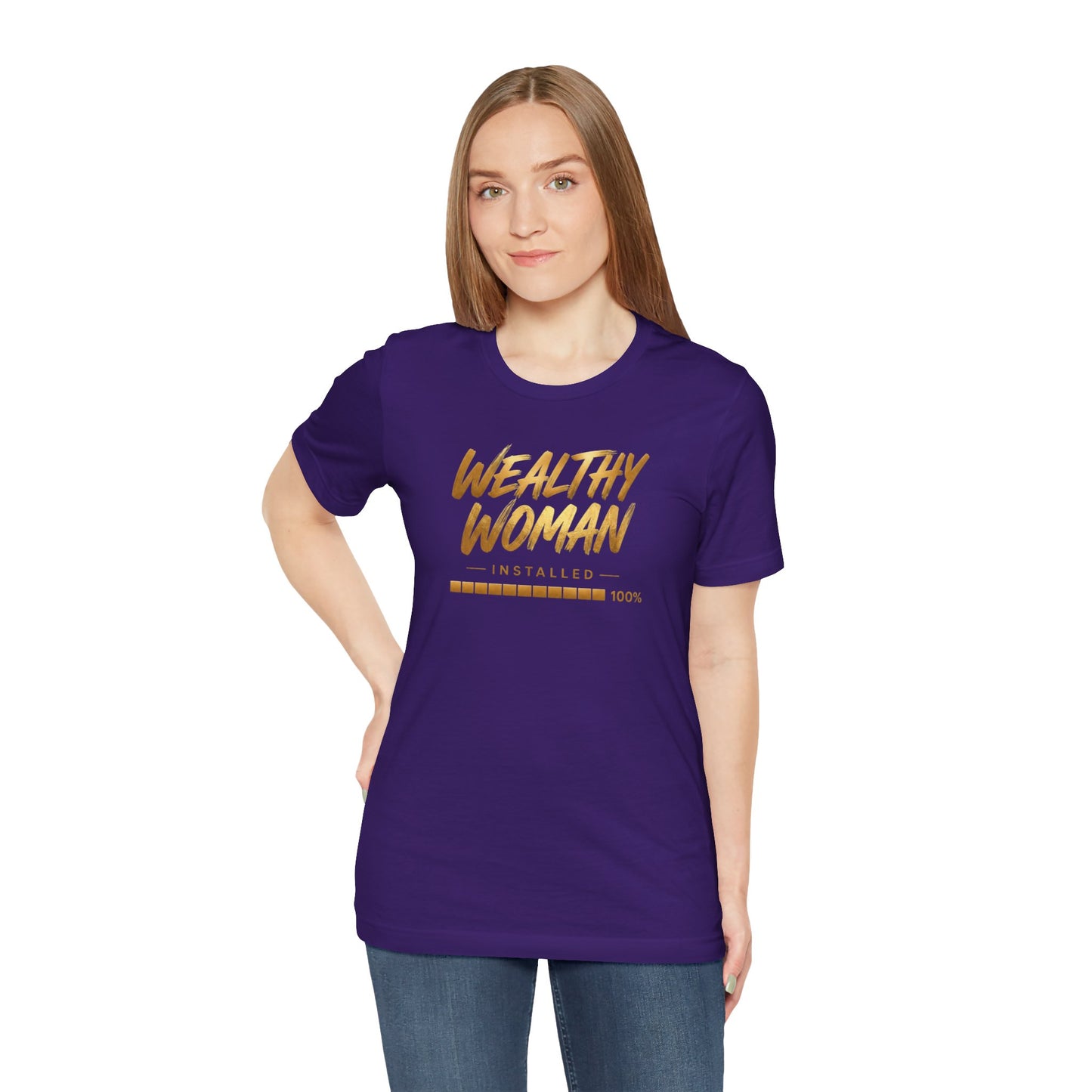 Wealthy Woman Installed | Unisex Tee