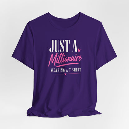 Millionaire Wearing T-Shirt | Unisex Tee