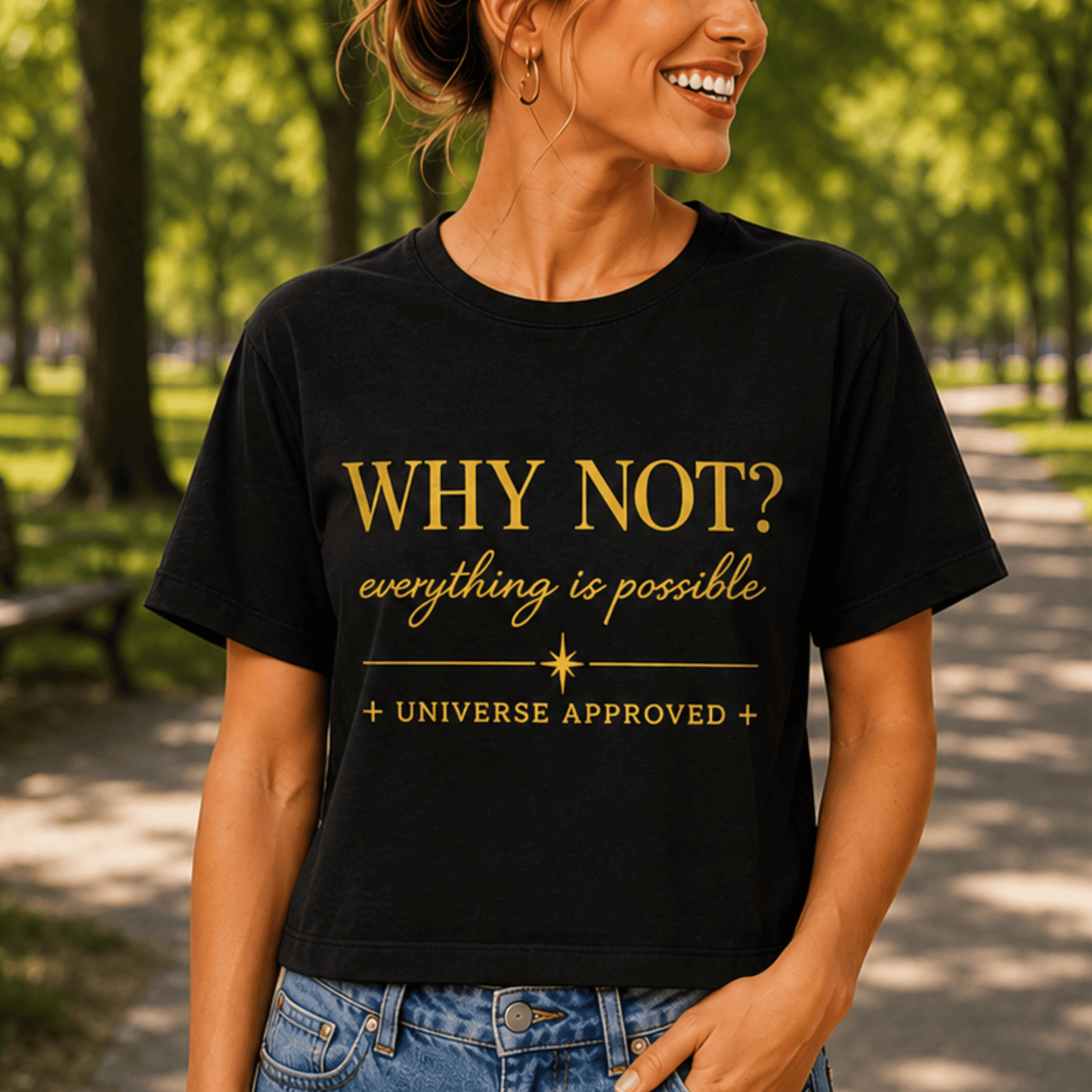Why Not? Everything is possible | Boxy Tee
