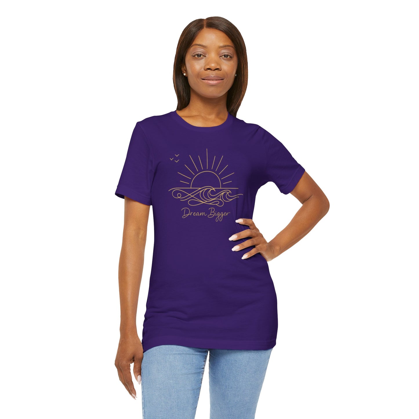 Dream Bigger Sunrise Wave | Unisex Tee