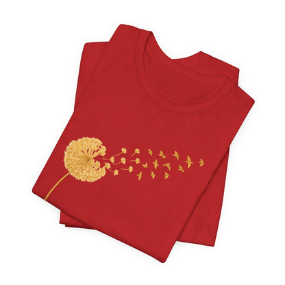 Dandelion Aligned Birds | Unisex Tee