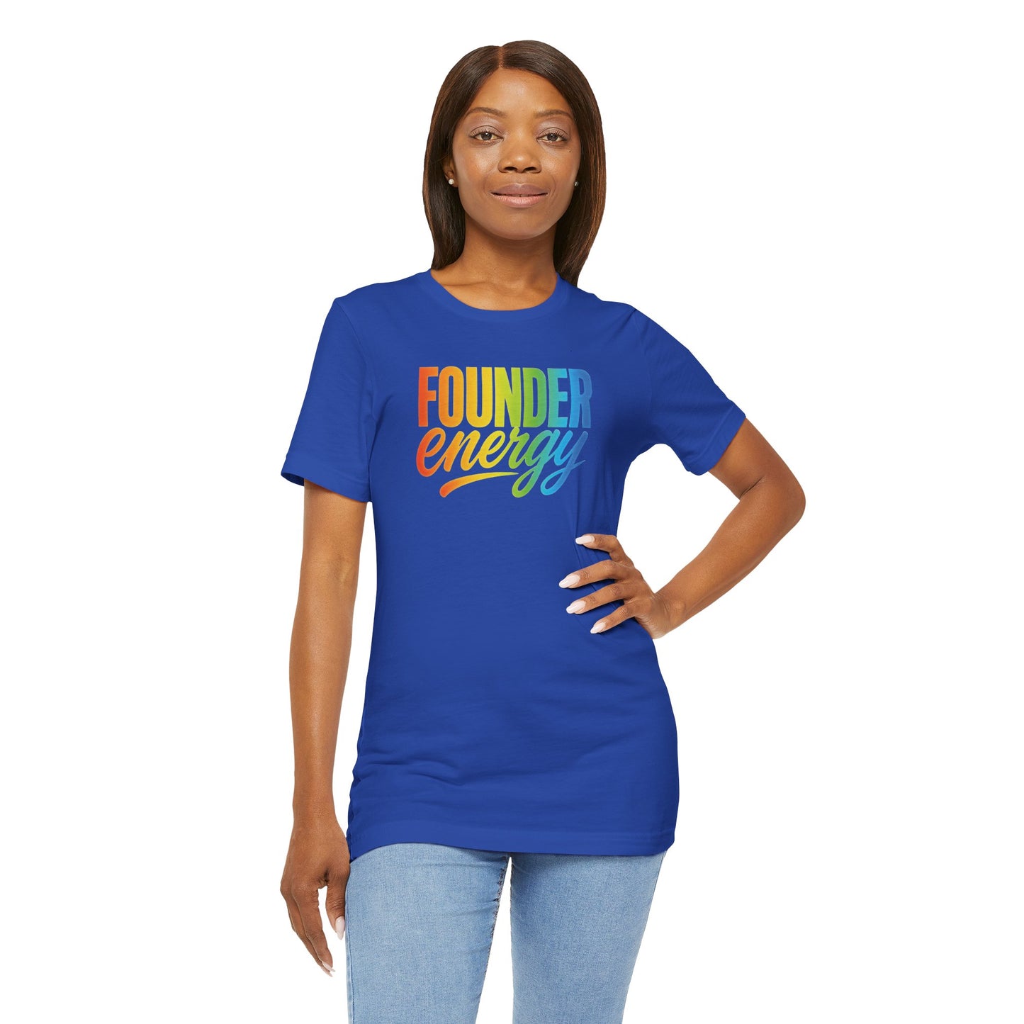 Founder Energy Rainbow | Unisex Tee