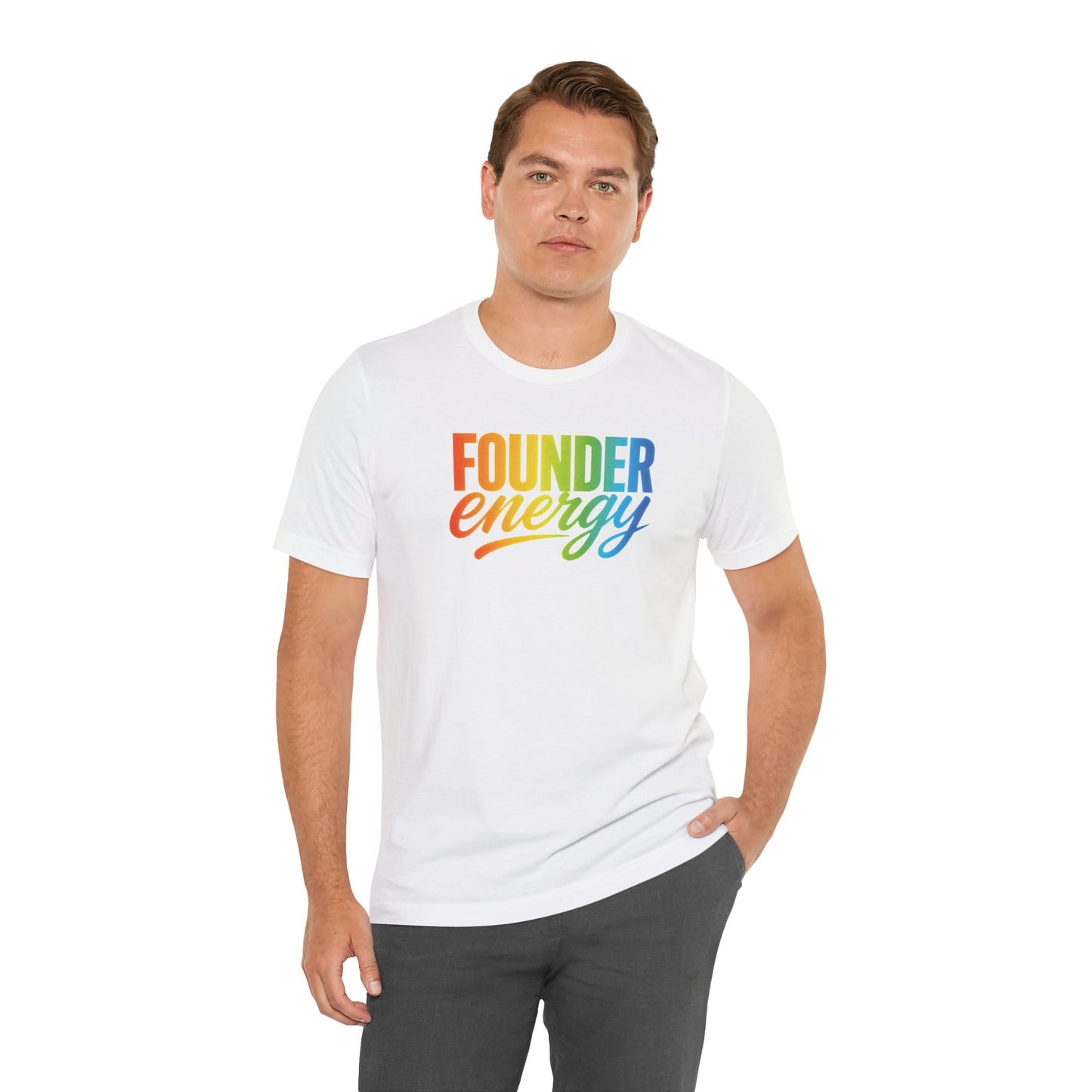Founder Energy Rainbow | Unisex Tee