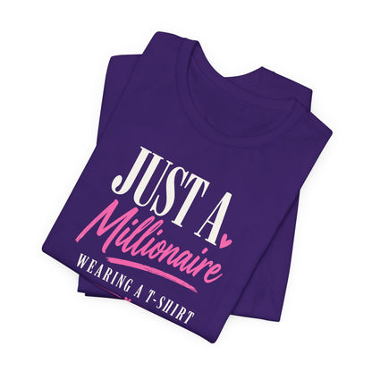 Millionaire Wearing T-Shirt | Unisex Tee