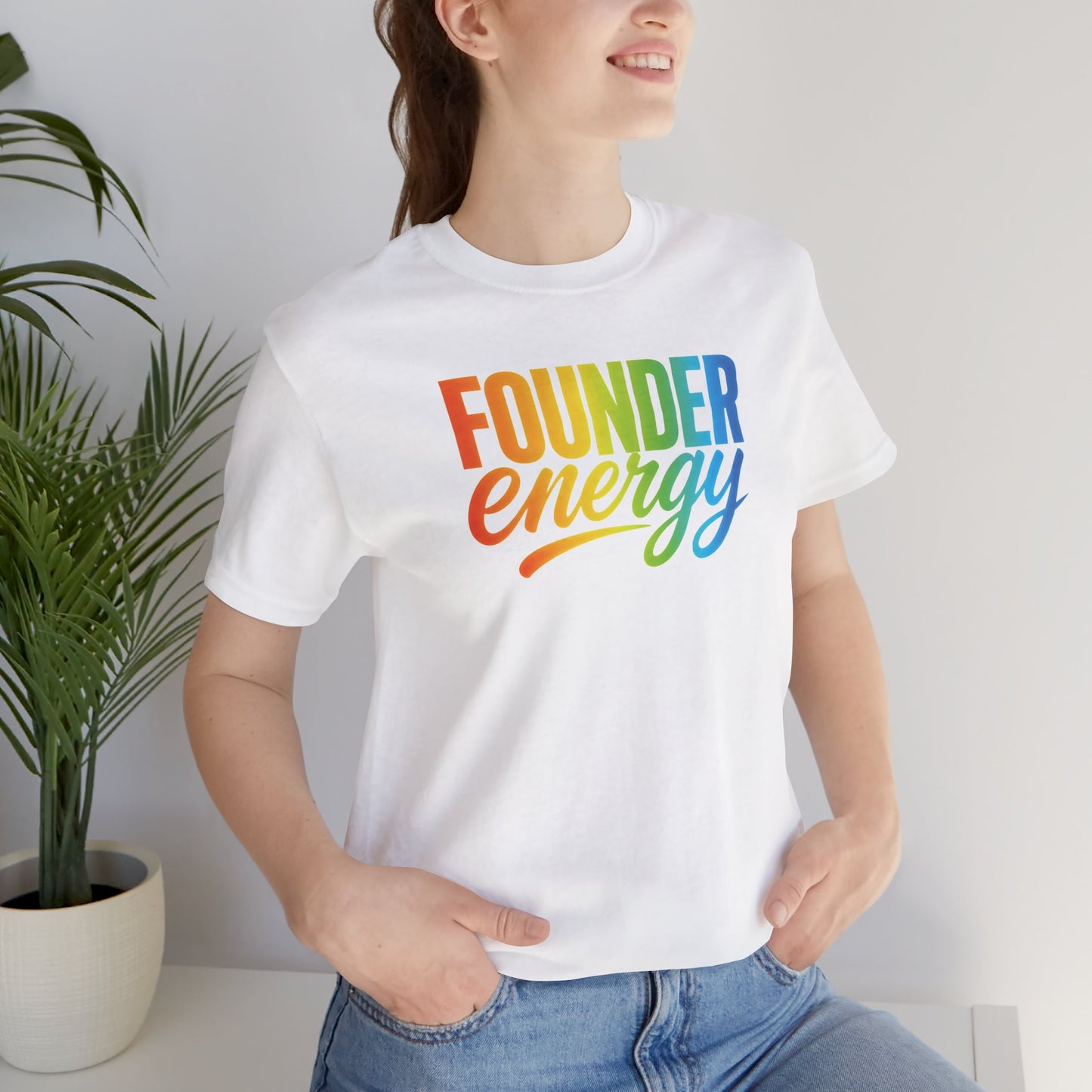 Founder Energy Rainbow | Unisex Tee