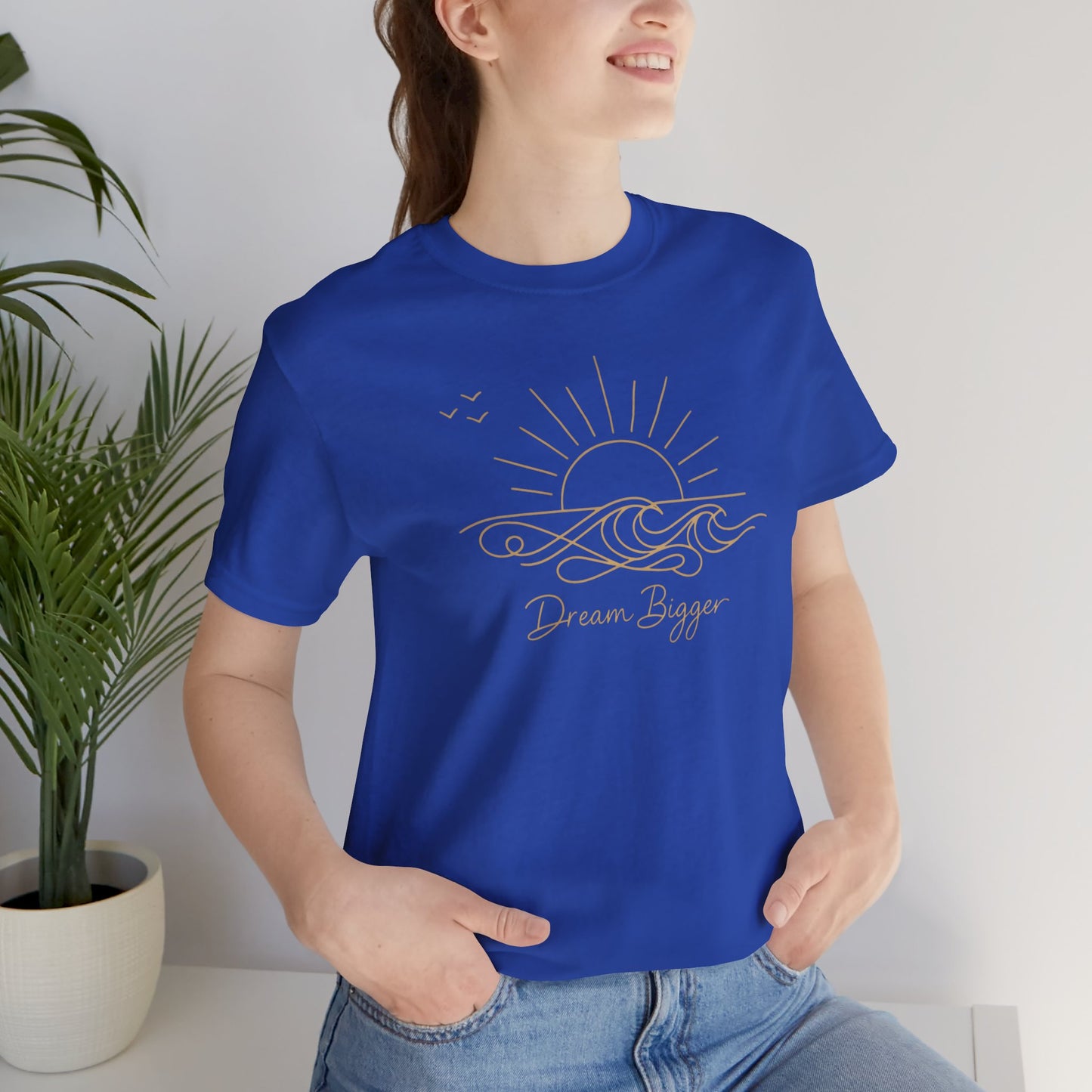 Dream Bigger Sunrise Wave | Unisex Tee