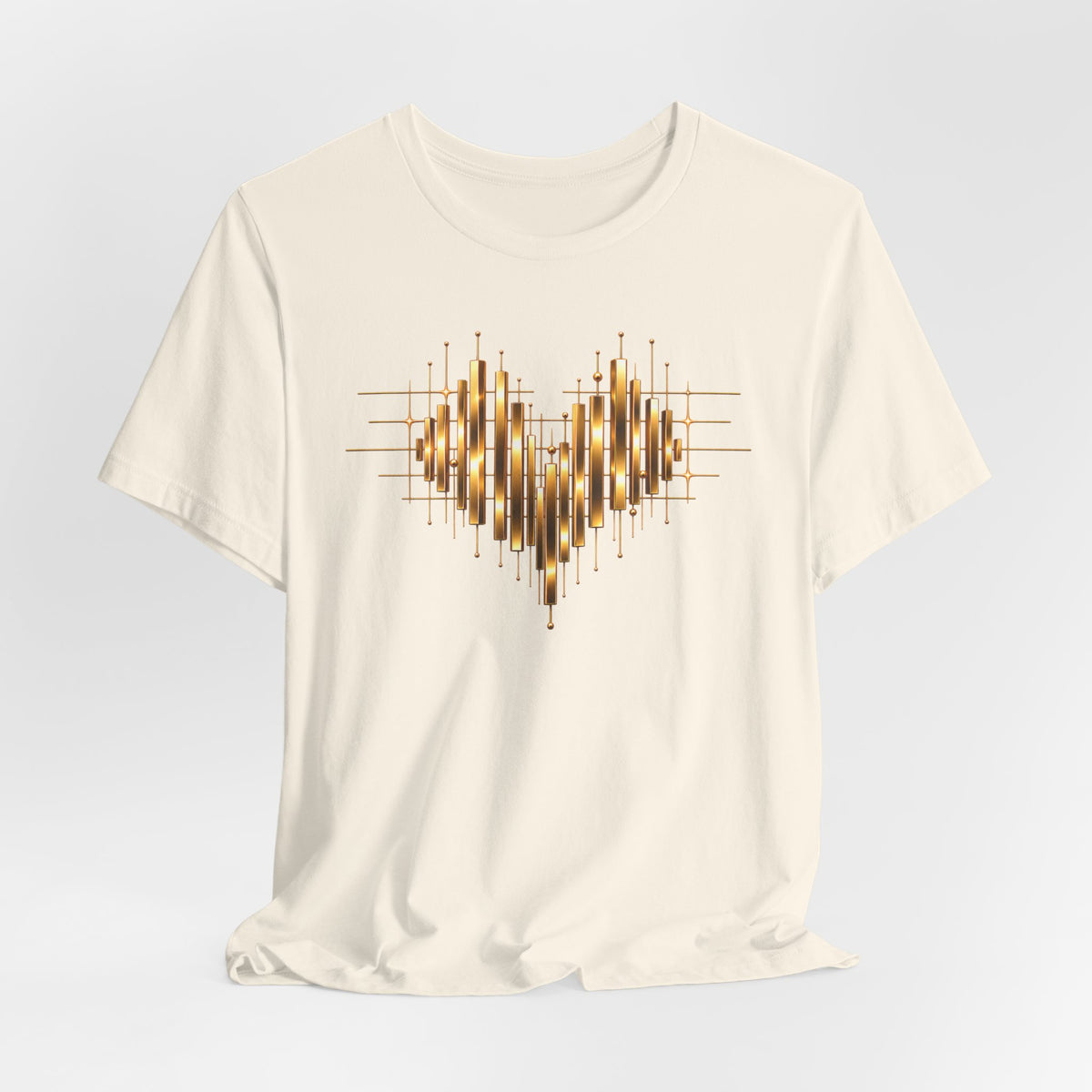Heart Gold Bars | Unisex Tee