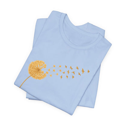 Dandelion Aligned Birds | Unisex Tee