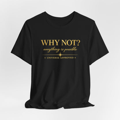 Why Not? Everything is possible | Unisex Tee