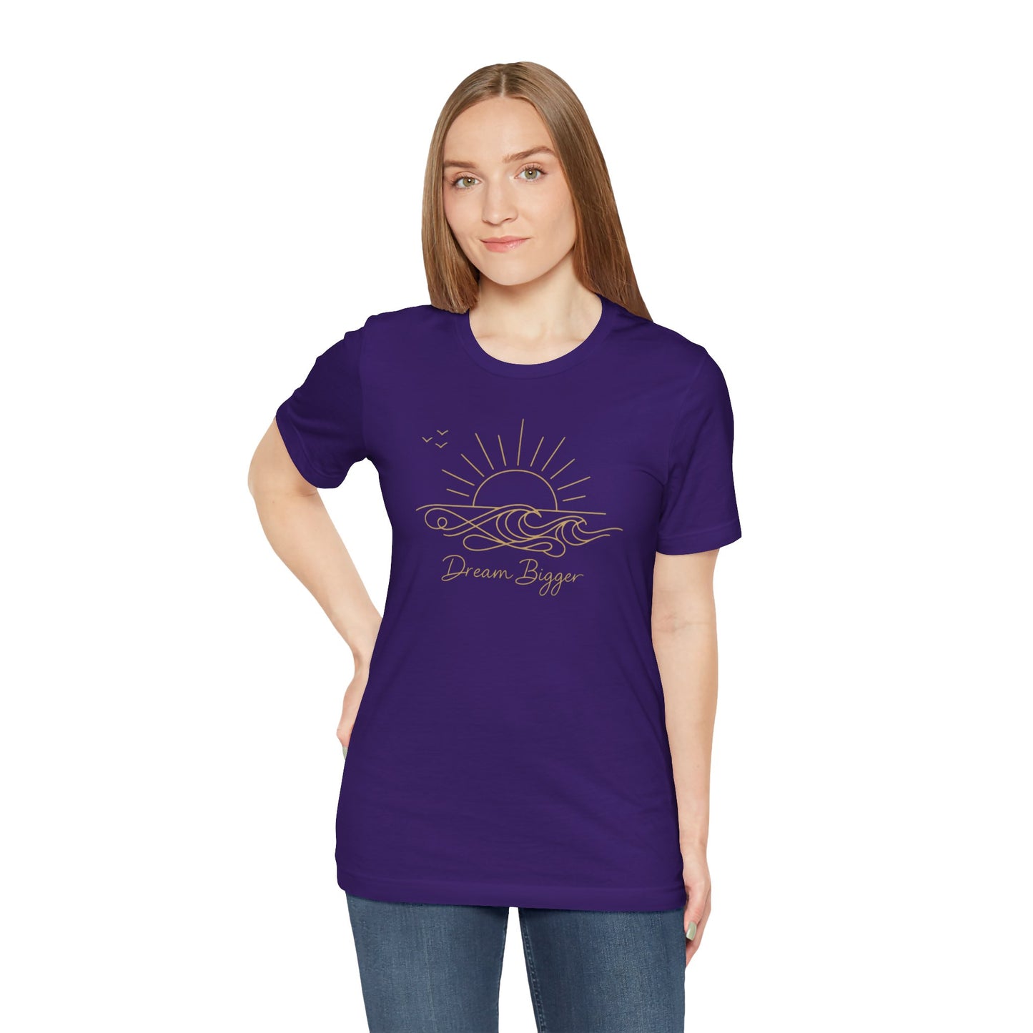 Dream Bigger Sunrise Wave | Unisex Tee