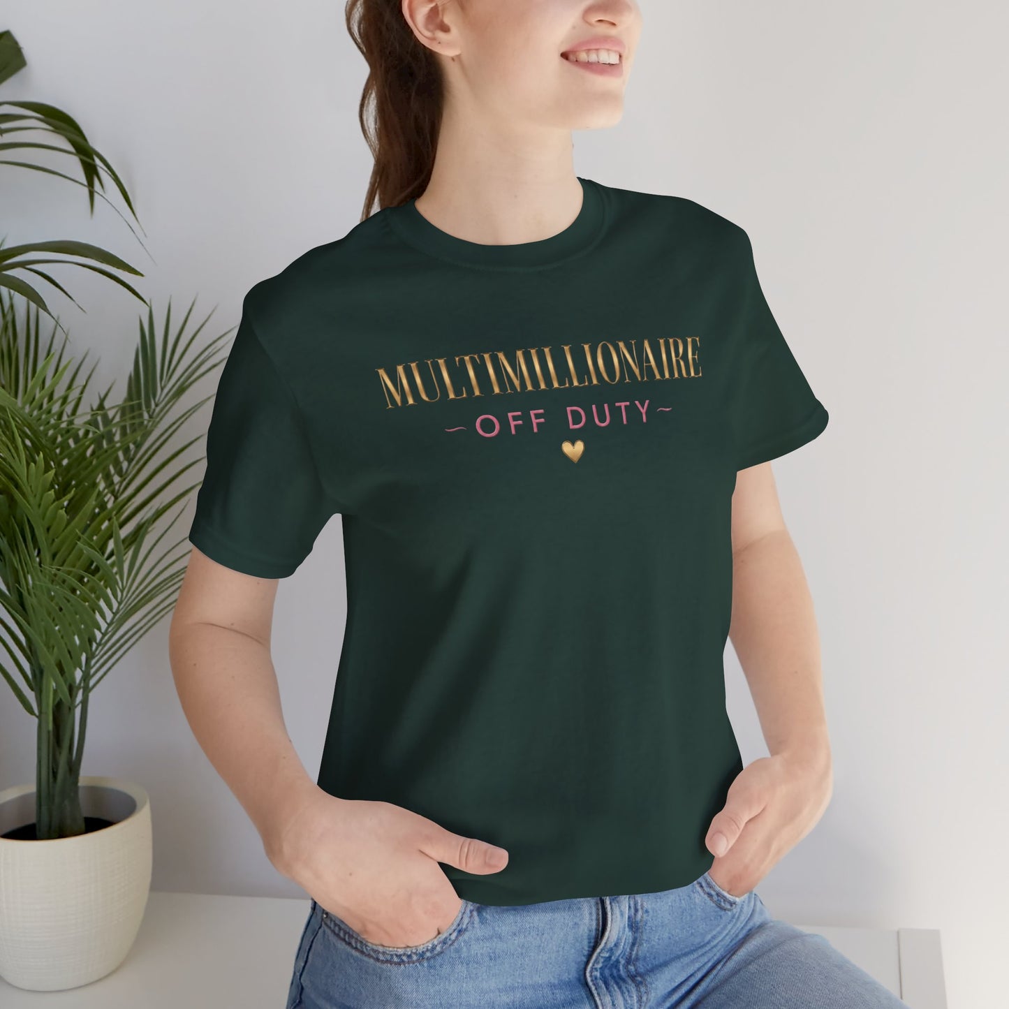 Multimillionaire Off Duty | Unisex Tee
