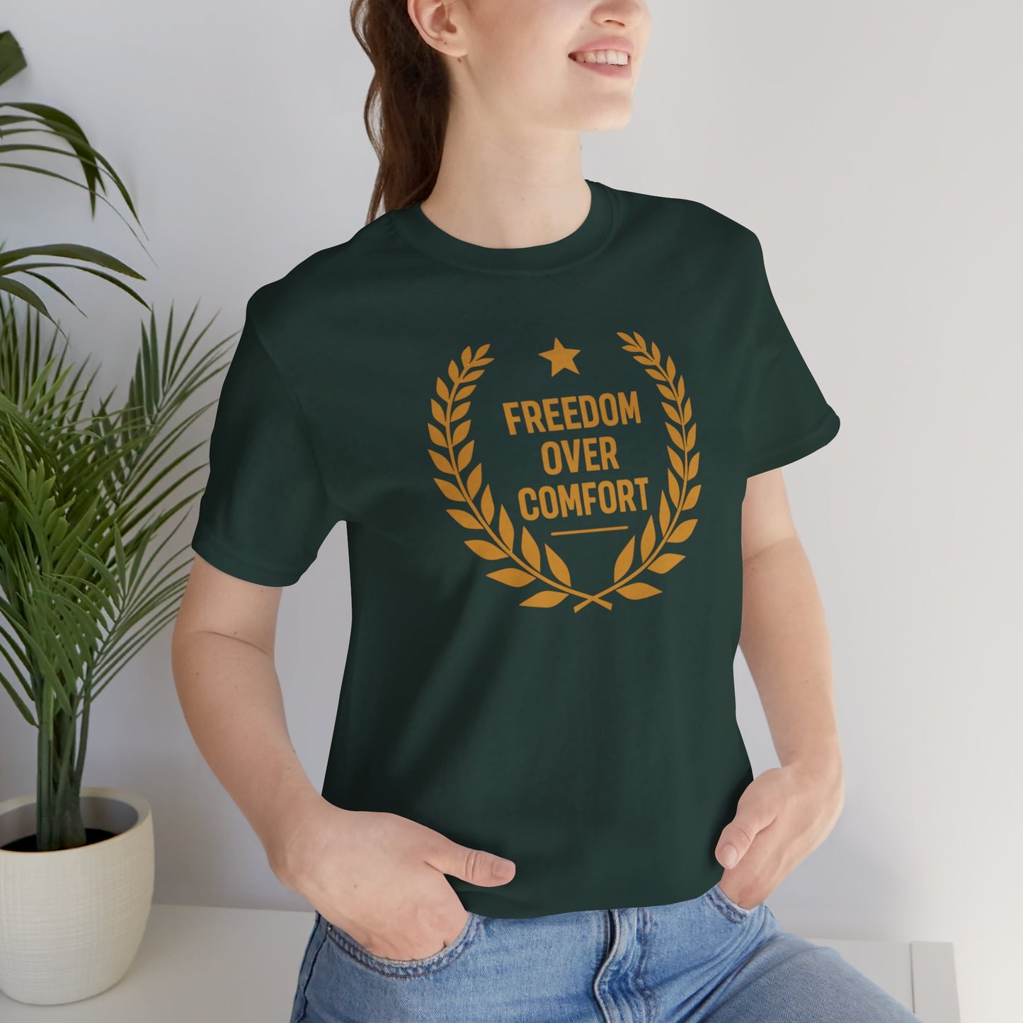 Freedom Over Comfort | Unisex Tee