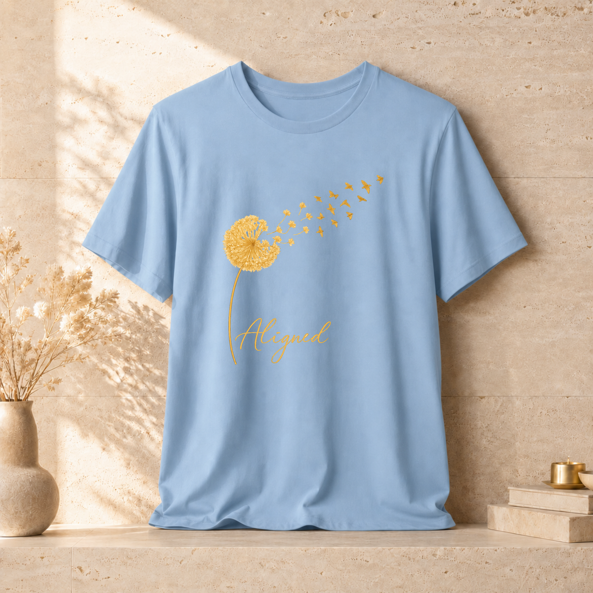 Dandelion Aligned Birds | Unisex Tee