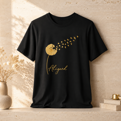 Dandelion Aligned Birds | Unisex Tee
