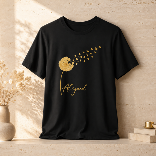 Dandelion Aligned Birds | Unisex Tee