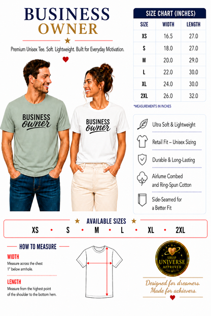Business Owner | Unisex Tee