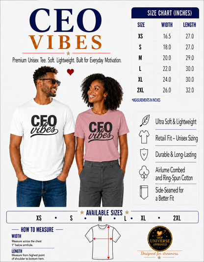 CEO Vibes | Unisex Tee