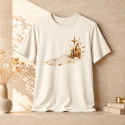 Grid Under Star | Unisex Tee