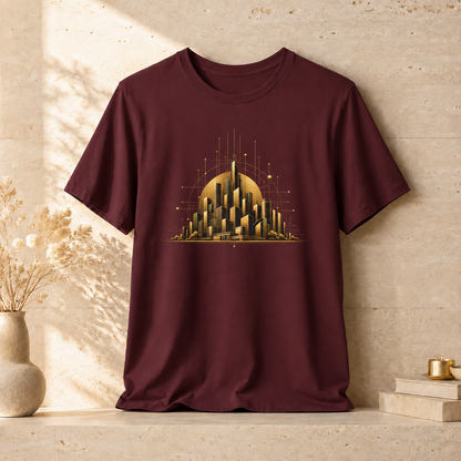 City Grid Moon | Unisex Tee