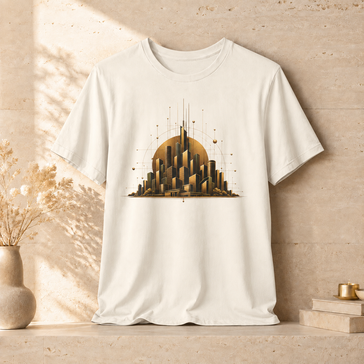 City Grid Moon | Unisex Tee
