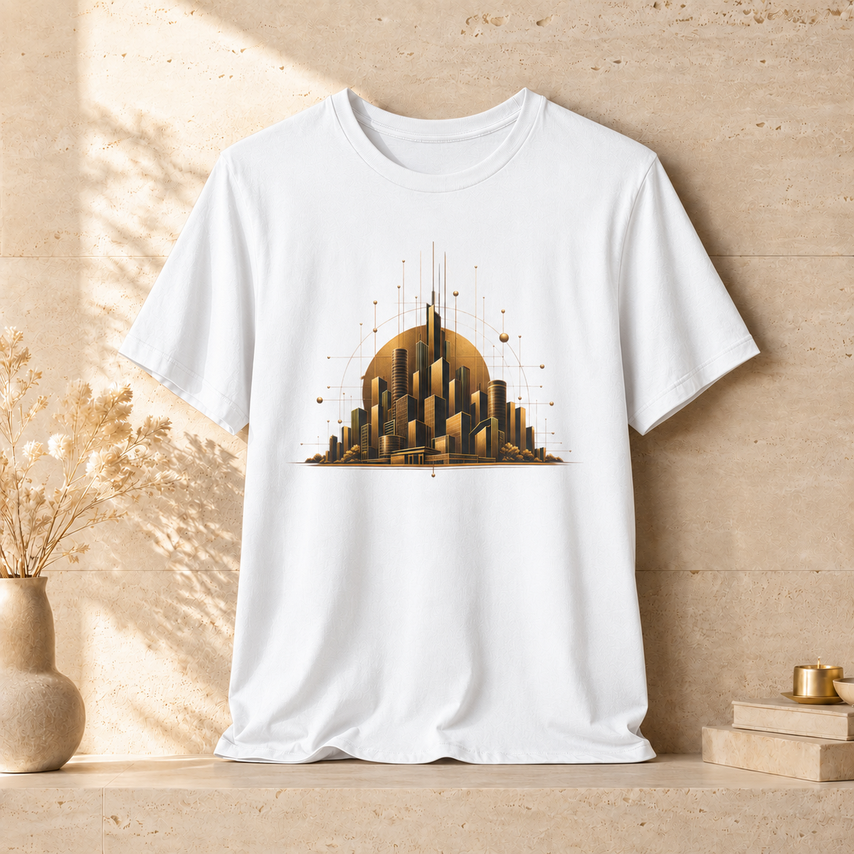 City Grid Moon | Unisex Tee
