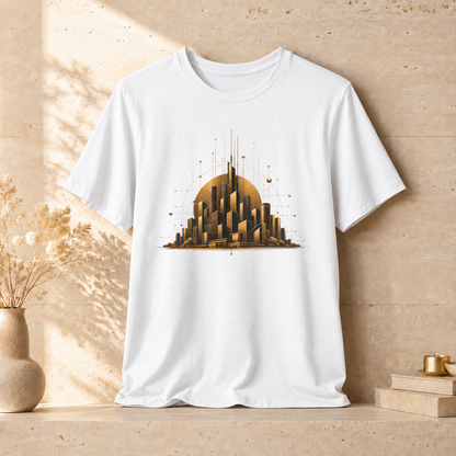 City Grid Moon | Unisex Tee