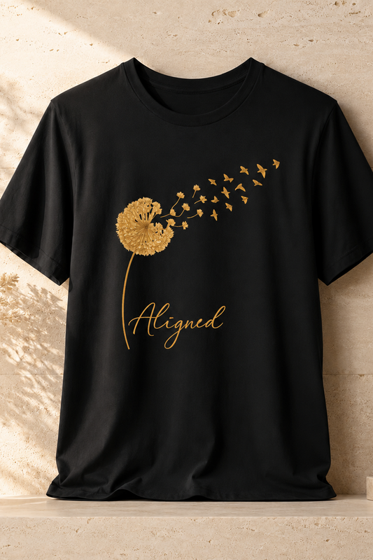 Dandelion Aligned Birds | Unisex Tee