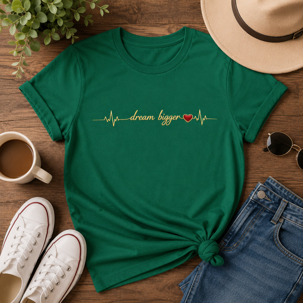 Dream Bigger - Heartbeat | Unisex Tee