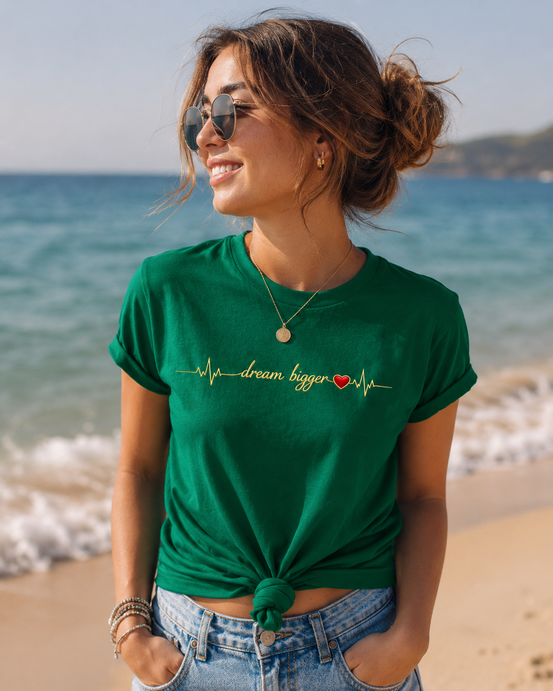 Dream Bigger - Heartbeat | Unisex Tee