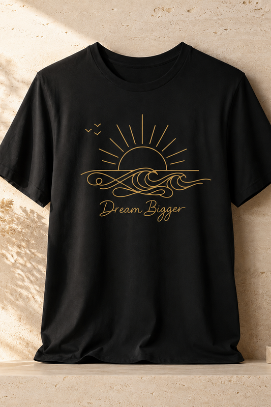 Dream Bigger Sunrise Wave | Unisex Tee