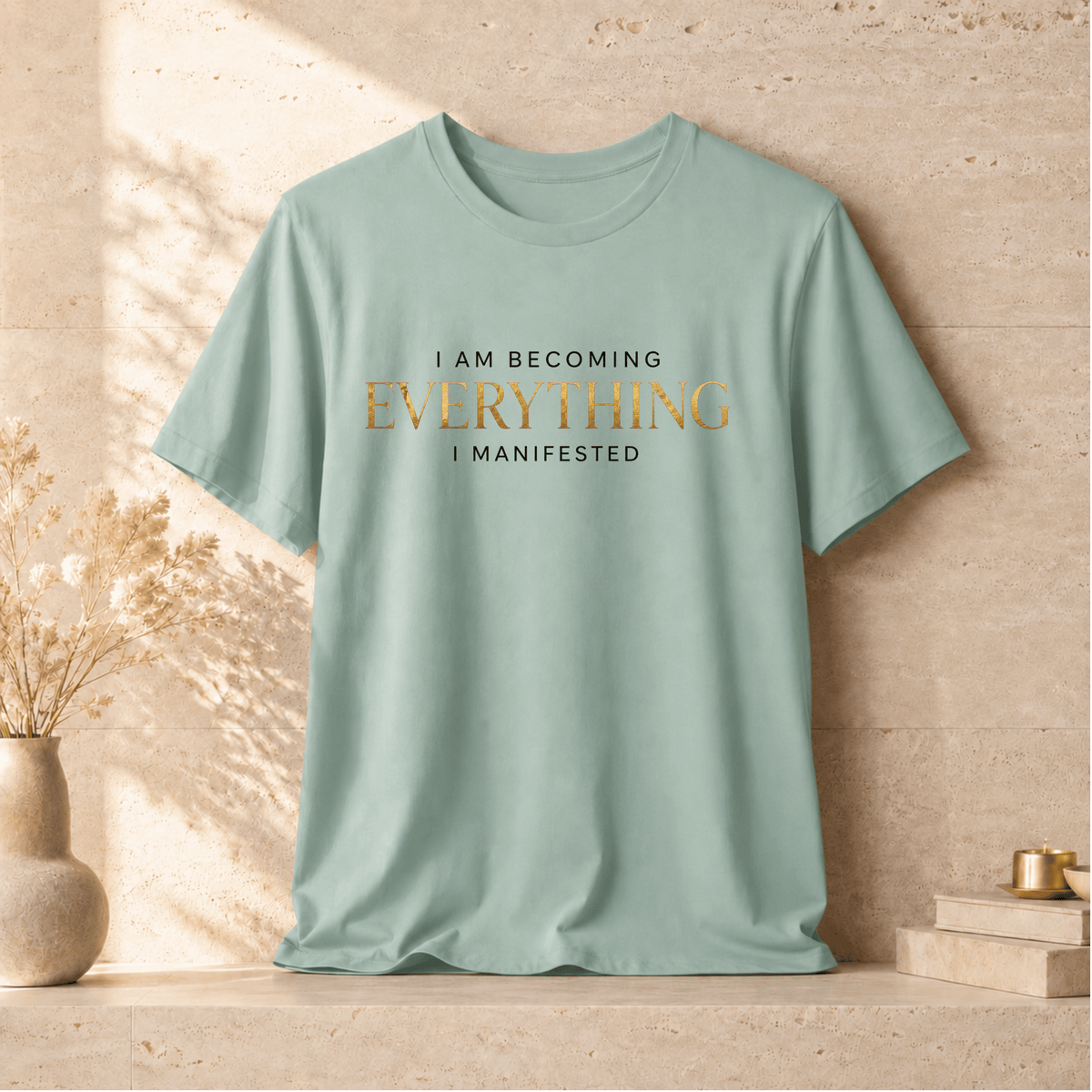 Becoming Everything I Manifested | Unisex Tee