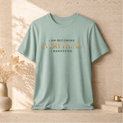 Becoming Everything I Manifested | Unisex Tee