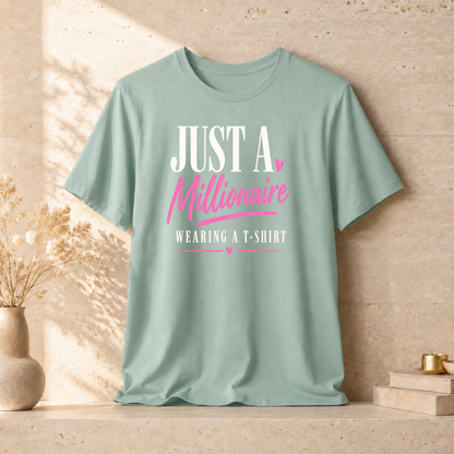 Millionaire Wearing T-Shirt | Unisex Tee