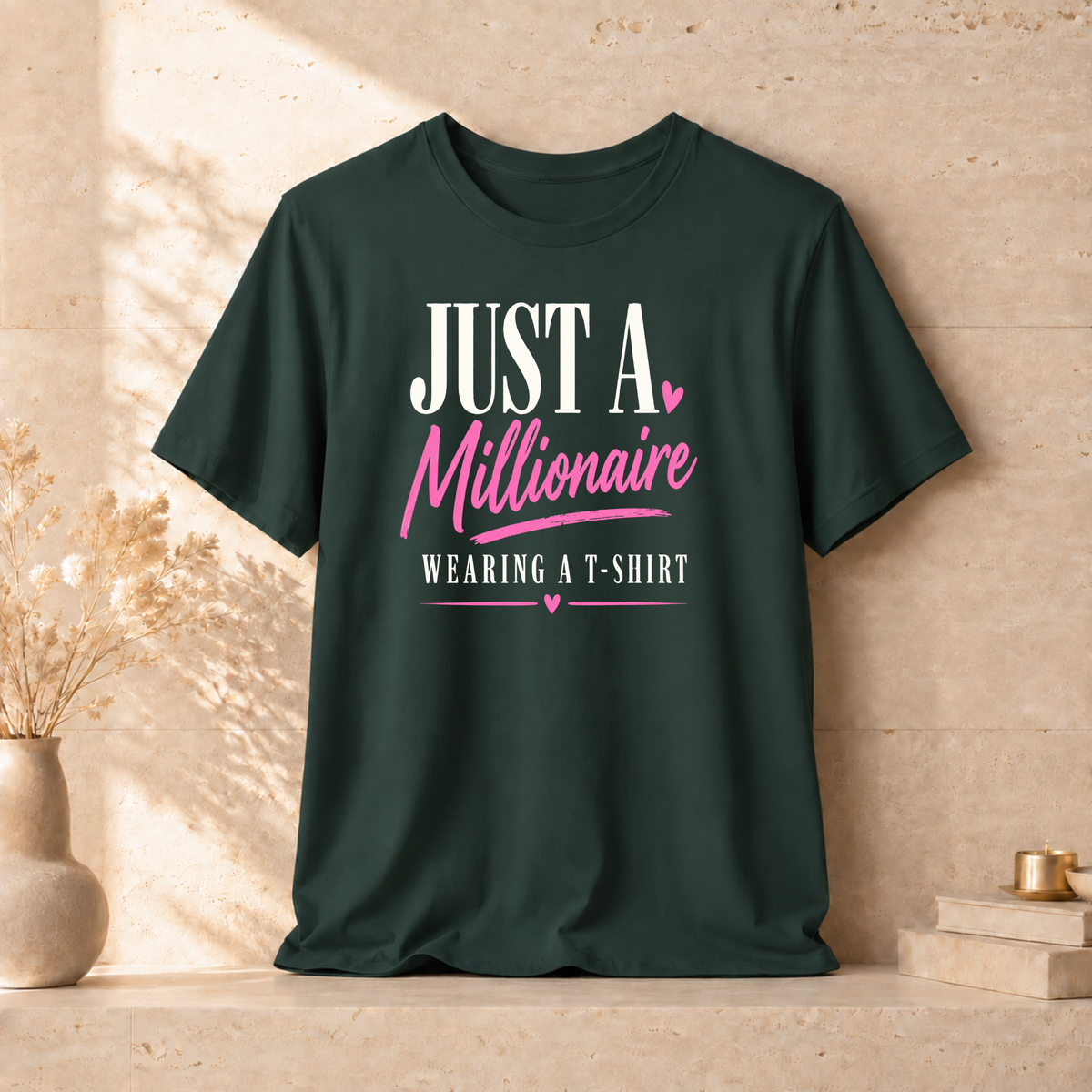 Millionaire Wearing T-Shirt | Unisex Tee