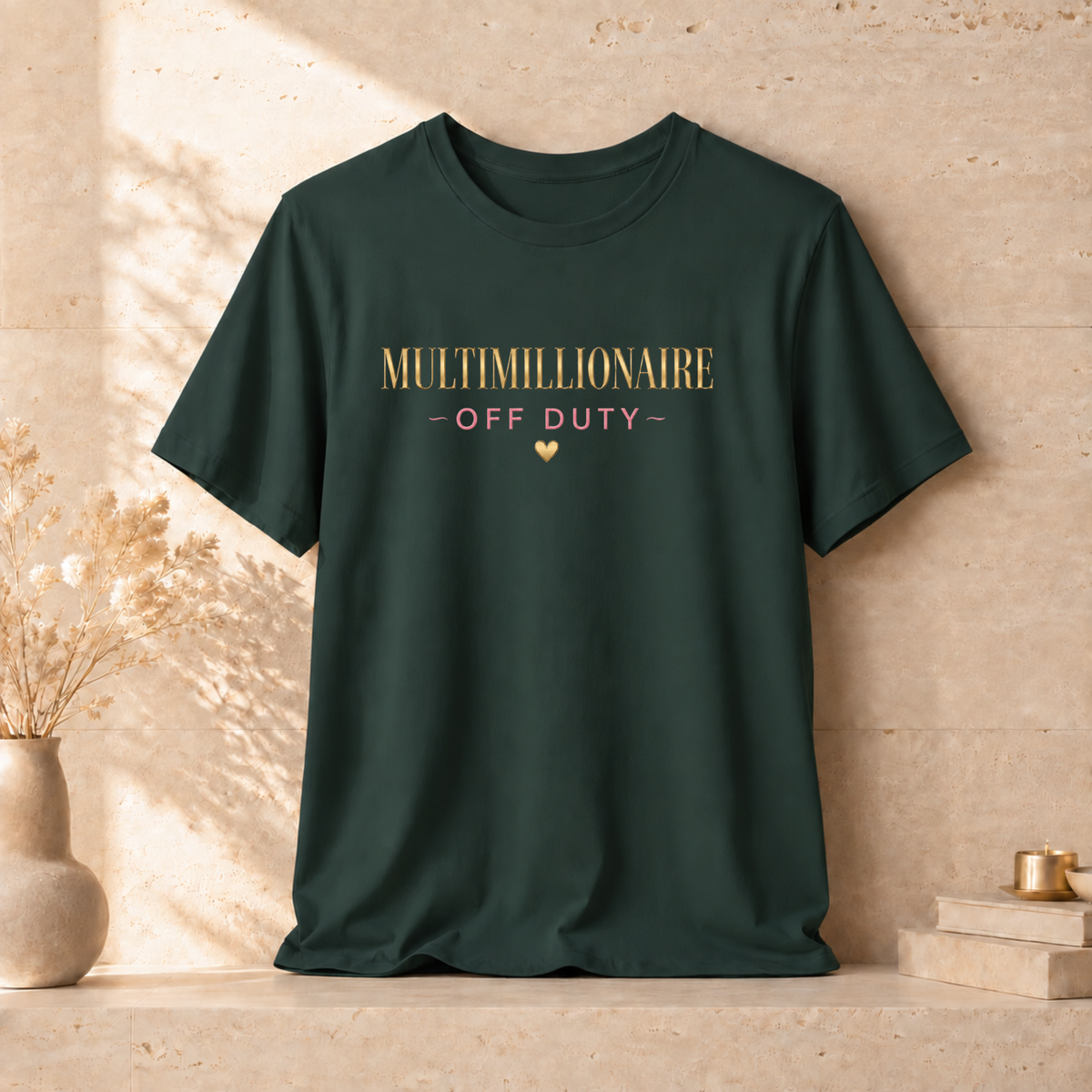 Multimillionaire Off Duty 💛 | Unisex Tee