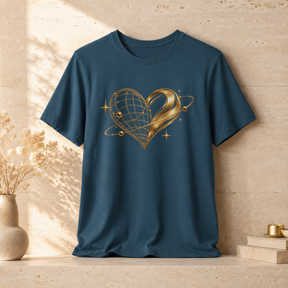 Heart Grid | Unisex Tee